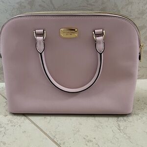 Michael Kors satchel in dusty pink. NWOT.